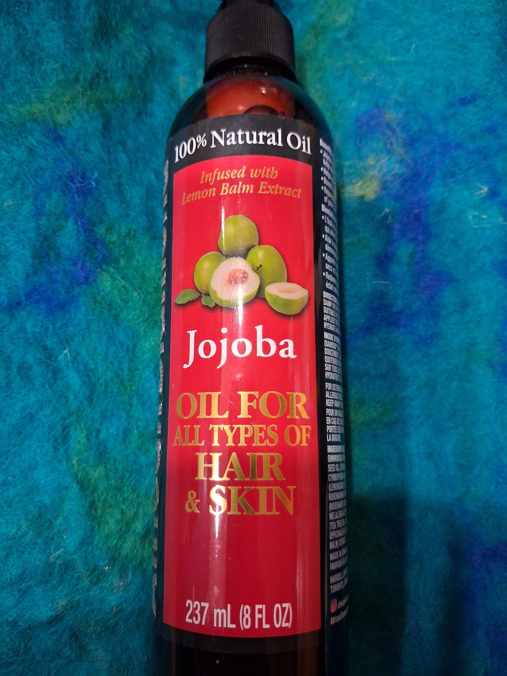 100% Natural Oil for Hair & Skin - Red Bottle
